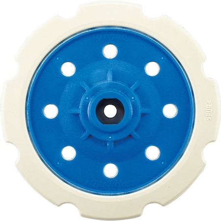 Makita Plastic Backing Plate, Hook and Loop, 6 197928-2