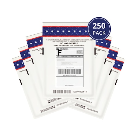 Arxg Medication Mail-In Take Back Envelope, 250PK NS 1437