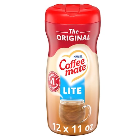 Coffee Mate Gluten Free Lactose Free The Original Lite Powder Creamer 11 oz., PK12 00050000741854