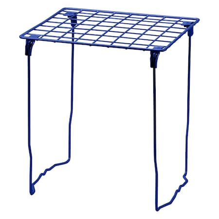 Lockermate By Bostitch Stac-A-Shelf Locker Organizer Shelf, Stackable, Extra Tall, Fits Standard Size School Lockers, Blue 5090-NVY