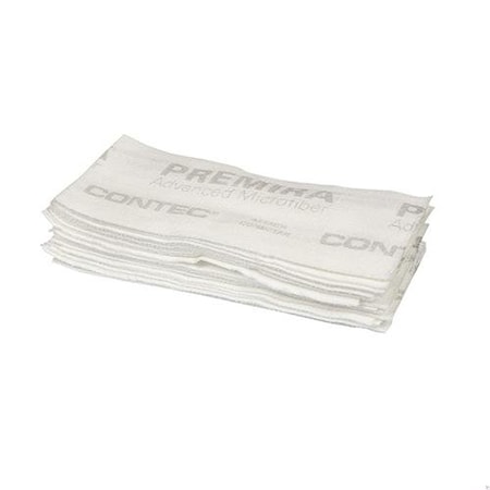 Contec Laundry-Free Premira II Microfiber Tight Quarters Pad, 5in x 11.25in, 200PK PRMM0002