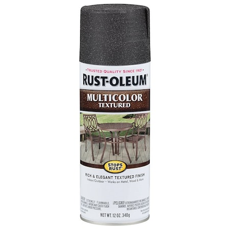 Stops Rust 12 Oz Rust-Oleum Brands Aged Iron Multi-Color Textured Spray Paint 223525
