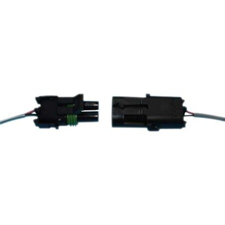 George Risk Industries Service Repair Connector 12in 2 Conductor Cable, Weather Pack Nylon Connectors SRC-12