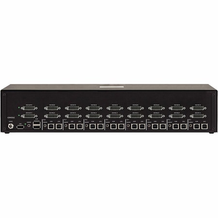 Black Box BLACK BOX KVM Switch, NIAP 4.0 Certified - 8-Port, Dual-Monitor, DVI-I, CAC KVS4-2008DX
