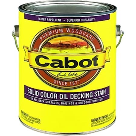 Cabot 11606 1 Gallon Neutral Base Solid Oil Decking Stain 80351116063