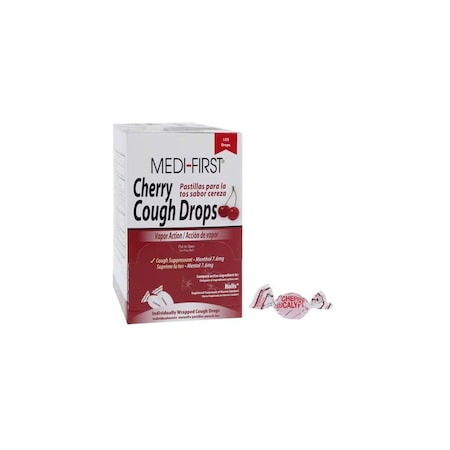 Medi-First Cough Drops, Cherry, 120PK 47682081525
