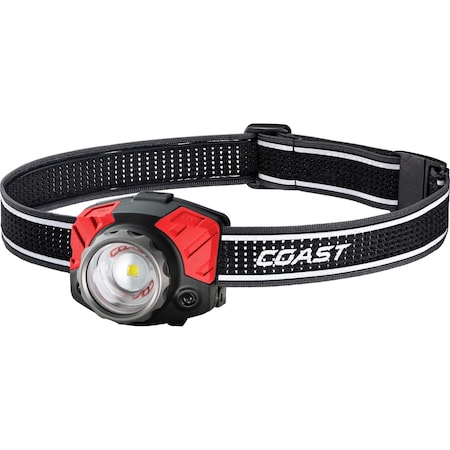 Coast Cutlery FL85R Rechargeable Headlamp w/ Red and Green 31161