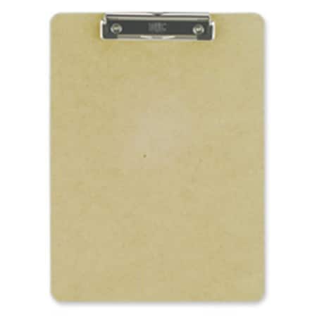 Officemate International Low-profile Clipboard- 1in. Paper Capacity- 9in.x12-.50in.- Brown OIC83219