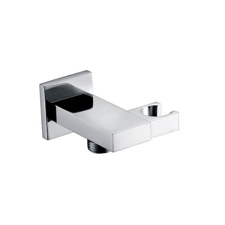 Mountain Plumbing Rectangular Waterway Elbow w/Adj Handshower Holder in PVD Brushed Bronze MT61S/PVDBB