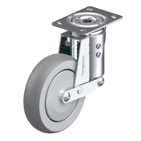 Pegasus Cstr, Shck Absrb, Swvl Plt, Gray TPR, 190 lb P16S-RP040K-P