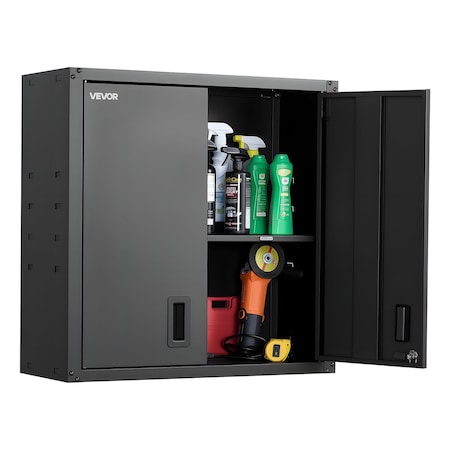 Vevor Metal Wall Cabinet 30 inch Wall Mounted Cabinet with Adjustable Shelf WC3030