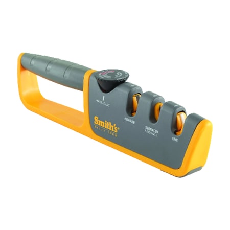 Smiths 11 in. L Carbide/Ceramic Adjustable Angle Manual Knife Sharpener 1 500 Grit 1 pc 50264