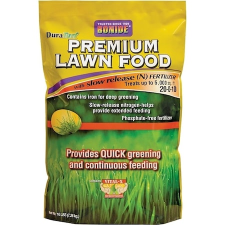 Bonide Products Lawn Fertilizer, Granular, Fertilizer, 16 lb Bag 60462