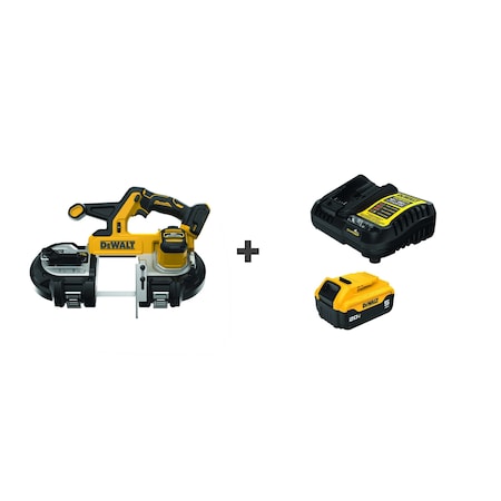 Dewalt DEWALT 20V Band Saw BONUS BATTERY DCS378B/DCB205C