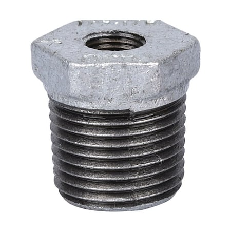 Prosource Exclusively Orgill Pipe Bushing, 12 x 18 in, MIP x FIP, SCH 40 Schedule, 300 psi Pressure 35-1/2X1/8G