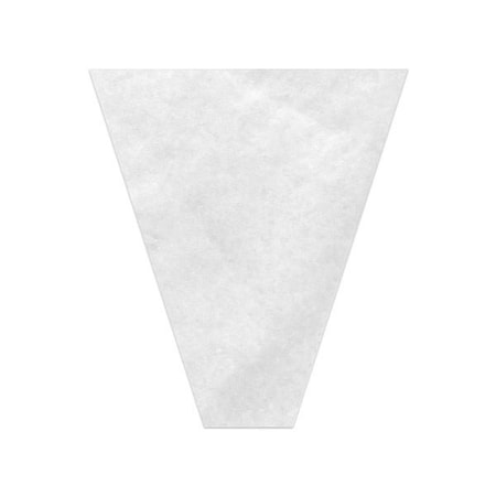 Nashville Wraps White Bouquet Sleeve, 4 x 18 x 17, 50PK 418MSW
