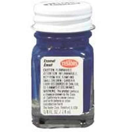 Testors Craft Paint, Gloss, Dark Blue, 0.25 oz, Bottle 1111TT