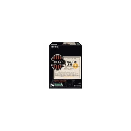 Tullys Coffee Tully's Pod Hawaiian Blend Keurig Single-Serve K-Cup Pods, Medium Roast Coffee, 24 Count, 24PK 5000373793