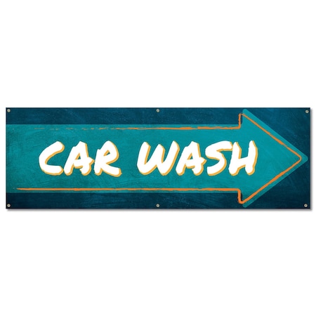 Signmission Car Wash, 24 Inch, Banner B-72-30353