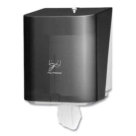 Kimberly-Clark Professional In-Sight Sr. Center-Pull Dispenser, 10.65w x 10d x 12.5h, Smoke/Gray 09335