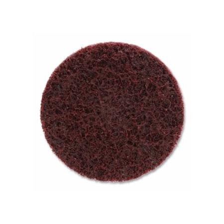 Scotch-Brite Roloc, Surface-Conditioning Disc, 2 in, TR, Coarse, Aluminum Oxide, 25000 rpm, Brown, 50PK 405-048011-05528