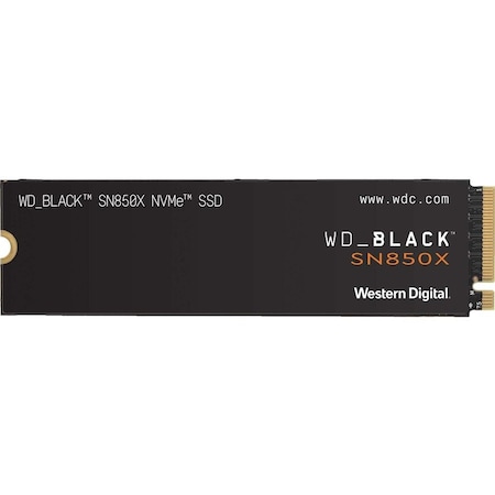 Wd Bulk WD Black SN850X 1 TB Solid State Drive - M.2 2280 Internal - PCI Express NVMe (PCI Express NVMe x4) WDS100T2X0E
