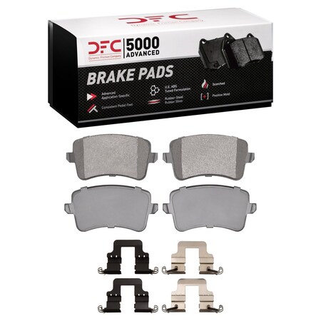 Dfc 5000 Advanced Disc Brake Pad Set,  1551-1386-01