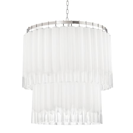 Hudson Valley Lighting Tyrell 13 Light Chandelier 31 In. Polished Nickel 8932-PN