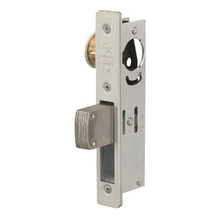 Adams Rite Deadbolt Less Cylinder, HD, Satin Chrome MS1850S-310-628