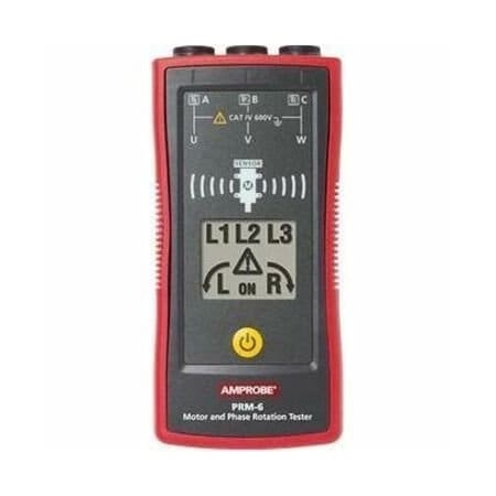 Amprobe Phase Sequence Motor Rotation Tester, LCD PRM-6