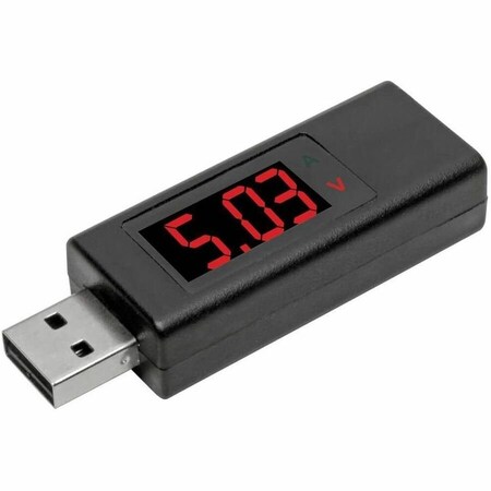 Eaton EATON USB-A Voltage And Current Tester Kit, Lcd Screen, USB 3.1 Gen 1, M/f Cable T050-001-USB-A