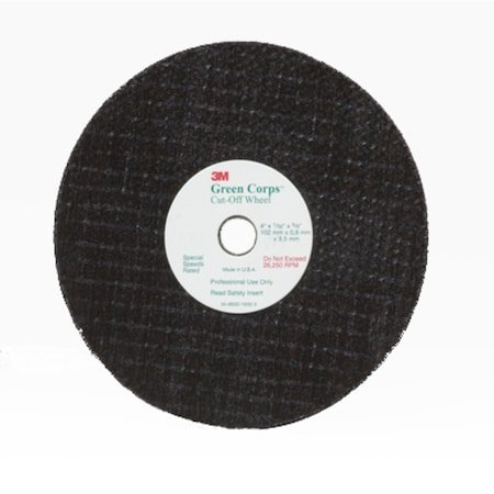 3M 3M Reinforced Weld Grinding Wheel 01991, 3 in x 0.22 in x 3/8 in, 10PK 1991