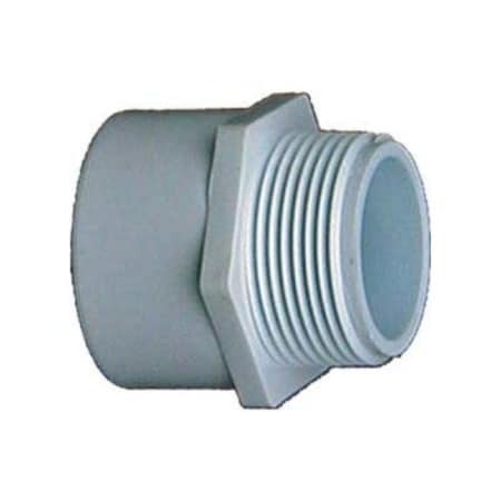 Charlotte Pipe And Foundry PVC 021100600HA 3/4X1/2IN RED MALE SCH40 PVC 02110  0600HA