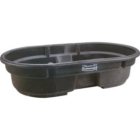 Rubbermaid 50 Gal. Plastic Stock Tank FG424300BLA