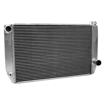 Griffin Products Griffin 1-55241-X 16 x 27.5 in. Aluminum Universal Fit Radiator with 1.25 in. Tubes for GM Model GRI155241X