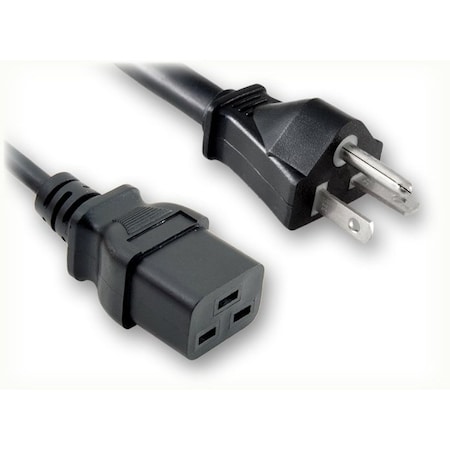 Quail Electronics 8'2 in. 12/3 SJT B N 6-20P TO C19 5053.098