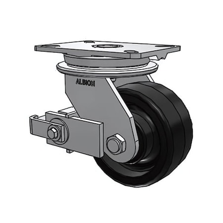 Albion hd-phenolic-Caster-poly-cam-brake 90TM06501SP