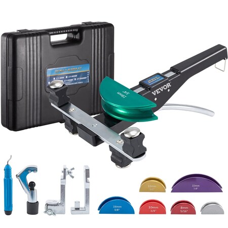 Vevor Copper Pipe Bender HVAC Refrigeration Ratcheting Tube Bender 1/4 in to 7/8 in CT-999RF