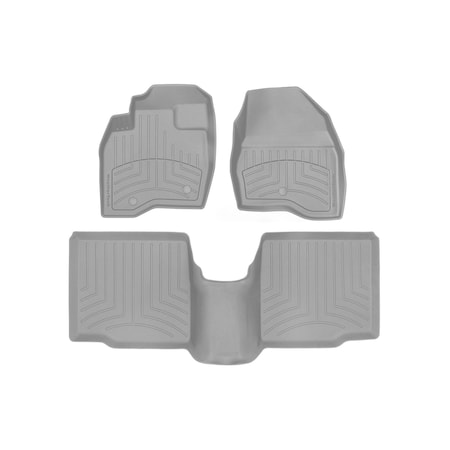 Weathertech Grey, Front and Rear FloorLiner HP 469811IM-463592IM