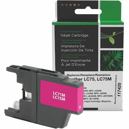 Clover Imaging Group Imaging Non-OEM New High Yield Magenta Ink Cartridge 117425