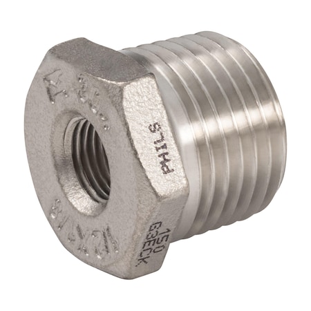 Proline Series Stainless Steel 304 1/2-in MIP x 1/8-in FIP Hex Bushing SF-826