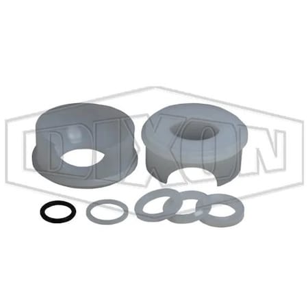 Dixon 2-Way Encapsulated Sanitary Ball Valve Repair Kit, 3 pc BV-2C-UK075
