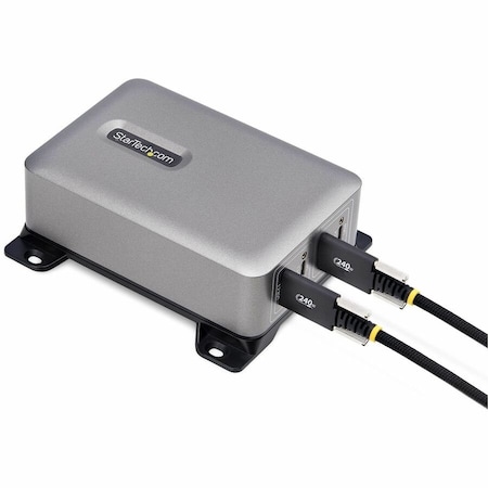 Startech.Com 240W USB-C WALL CHARGER, UNDER DESK OR WALL-MOUNTABLE POWER ADAPTER, 4X USB-C PO 424D3N-USB-C-CHARGER