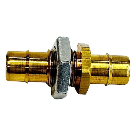 Mem-Co Straight, Brass, Tube 1/8", Tube 1/8" 5/16BK3
