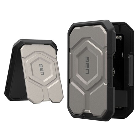 Urban Armor Gear UAG Magnetic Wallet w Stand Black 964442114040