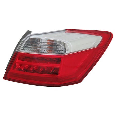 Tyc Capa Certified Tail Light Assembly 11-6623-00-9
