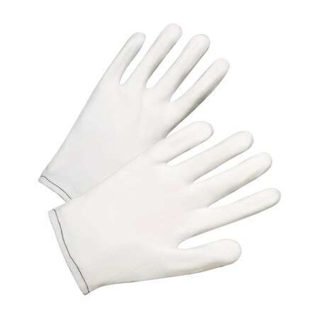 Pip 70 Denier Tricot Inspection Glove with Rolled Hem Cuff, 12PK 905/L