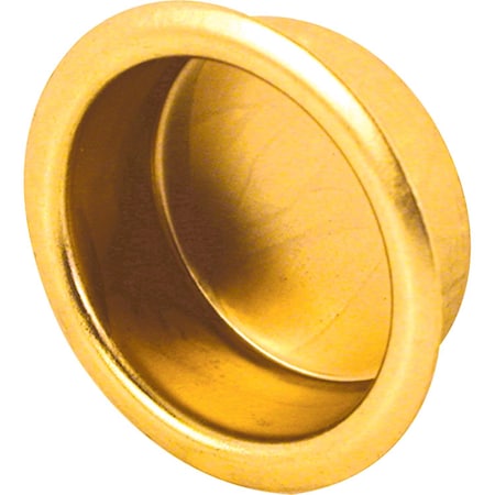 Prime-Line Prime-Line 0.8 in. L Brass-Plated Gold Steel Door Pull N 6846