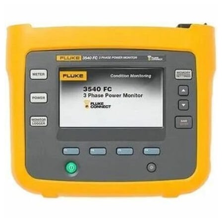 Fluke Power Monitor And Condition Monitoring Kit, 100 To 500 Vac, 5060 Hz, 50 Va, Power Factor 08, 43 FLUKE-3540 FC KIT