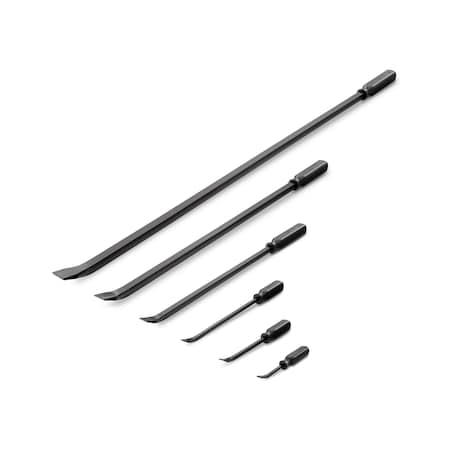 Tekton Angled End Pry Bar Set, 6-Piece (8, 12, 17, 25, 36, 45 in.) LSQ90506